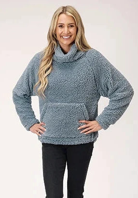 Fleece Pullover Blue