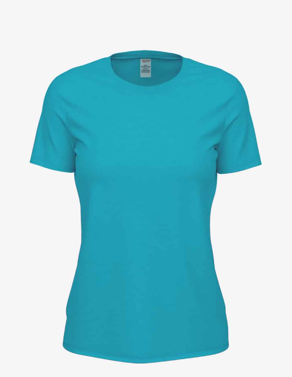 Basic Solid Crew Neck Tee