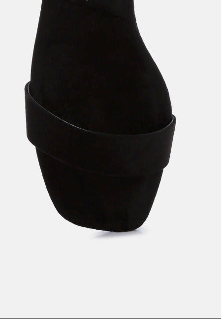 Accent Block Heels