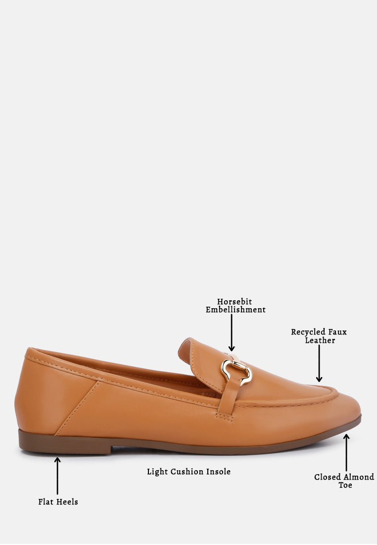 Horsebit Almond Toe Loafers