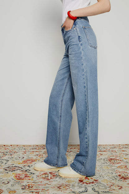 High Rise Wide Jeans