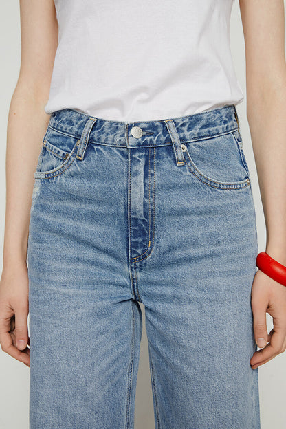 High Rise Wide Jeans