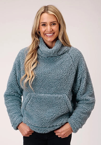 Fleece Pullover Blue