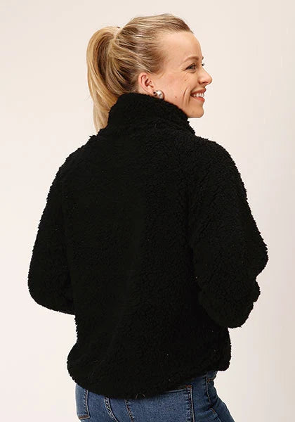 Fleece Pullover Black