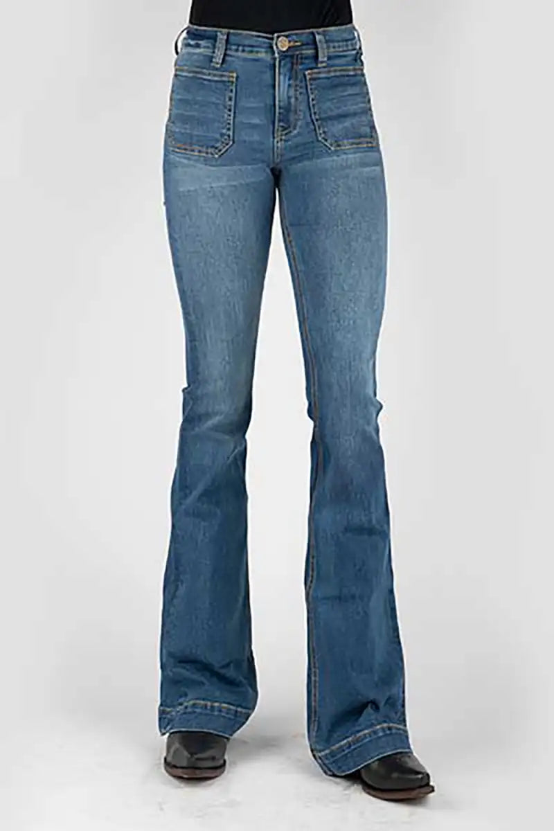 Square Front Libby Medium Wash Jeans