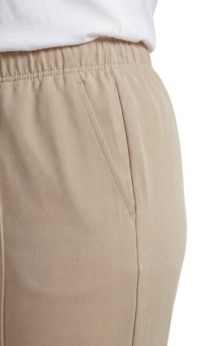 Classic Pull-On Elastic Waist Dress Slacks