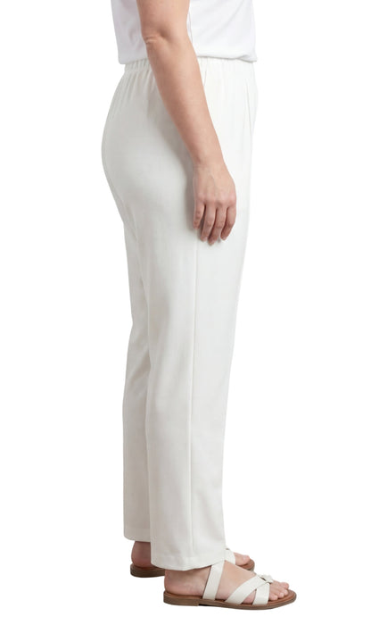 Classic Pull-On Elastic Waist Dress Slacks