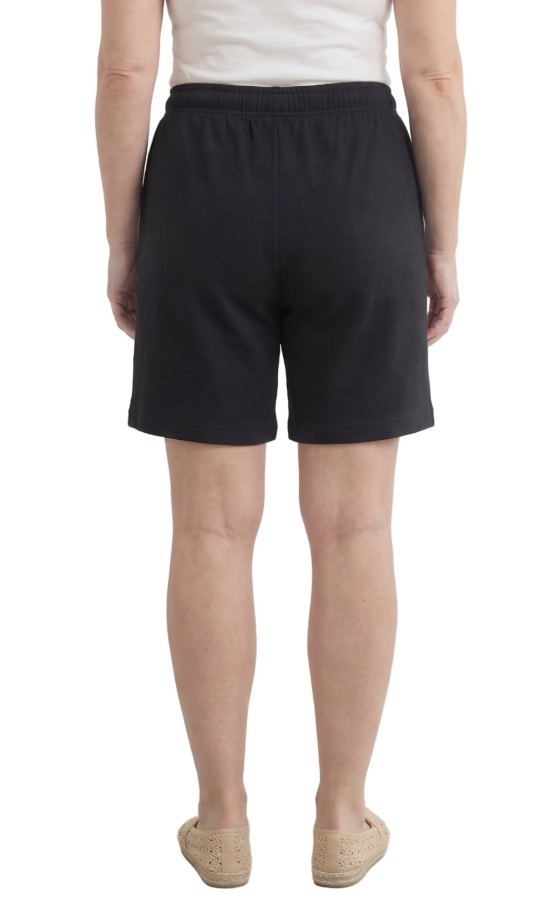 Cotton Interlock Knit Shorts