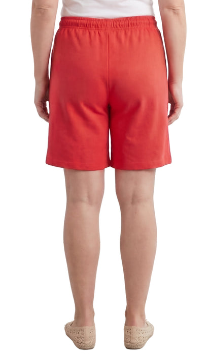 Cotton Interlock Knit Shorts