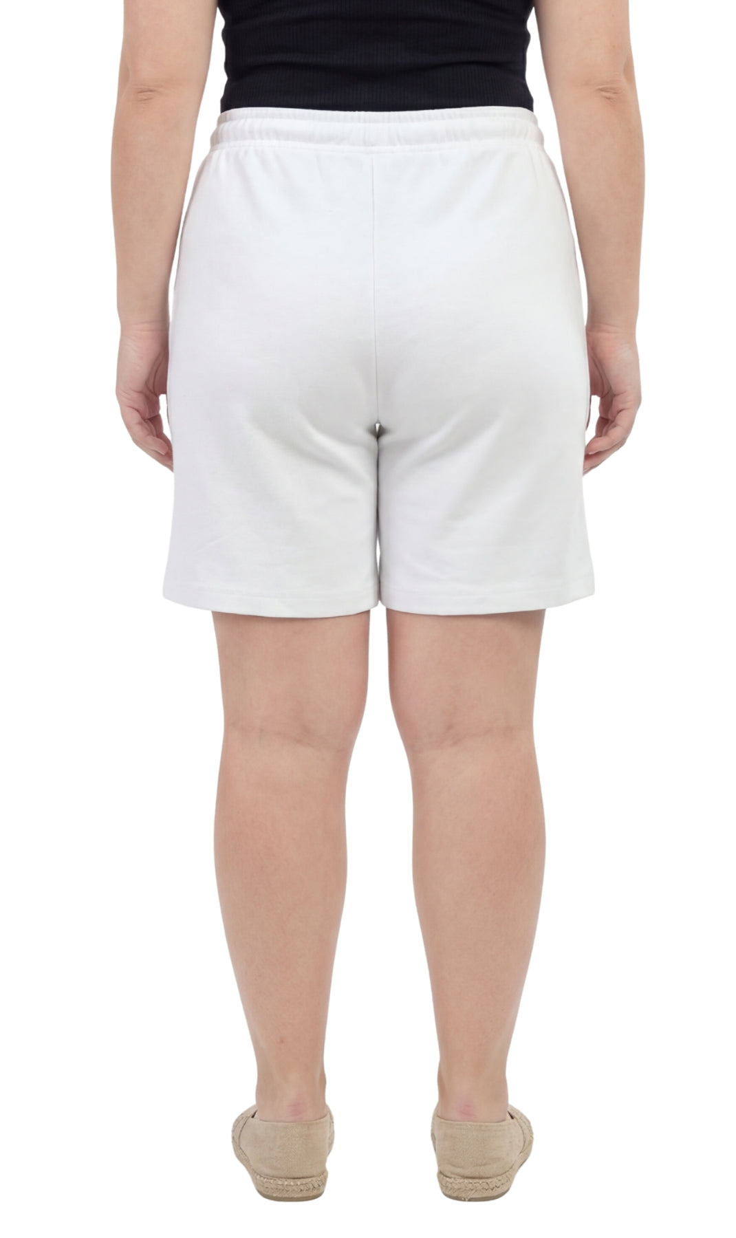 Cotton Interlock Knit Shorts