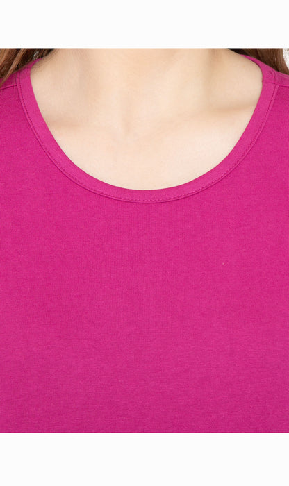 Short Sleeve Crew Neck Tee Cotton Blend