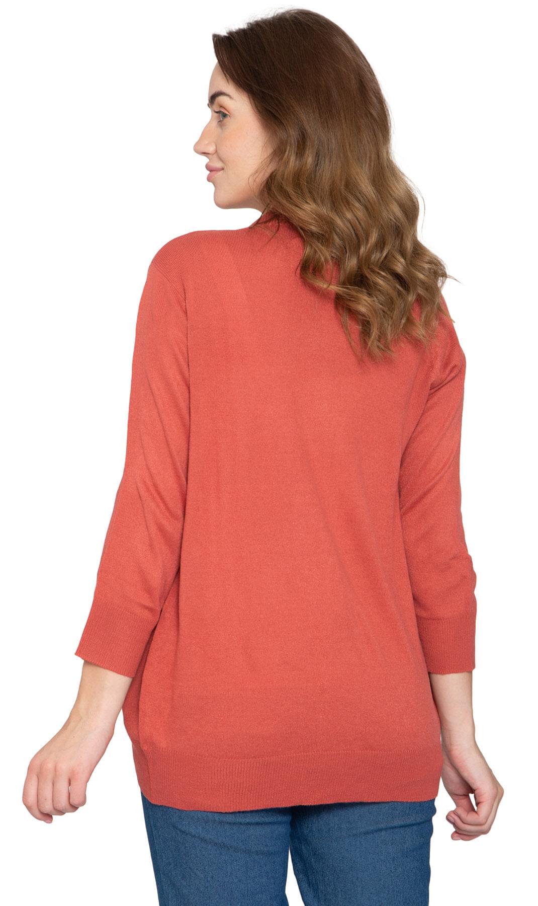 Open Front Curved Hem Soft Cardigan