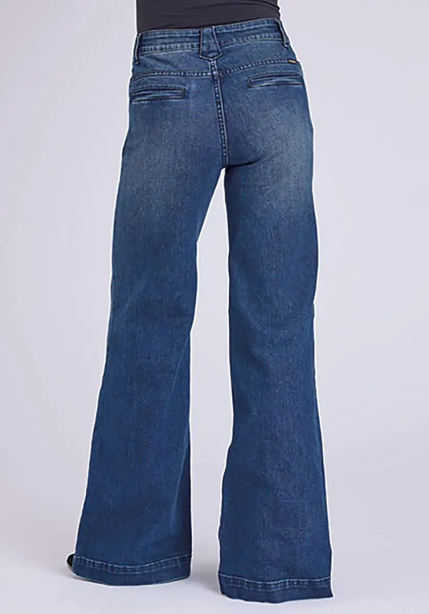 Wide Leg Jeans Medium Wash