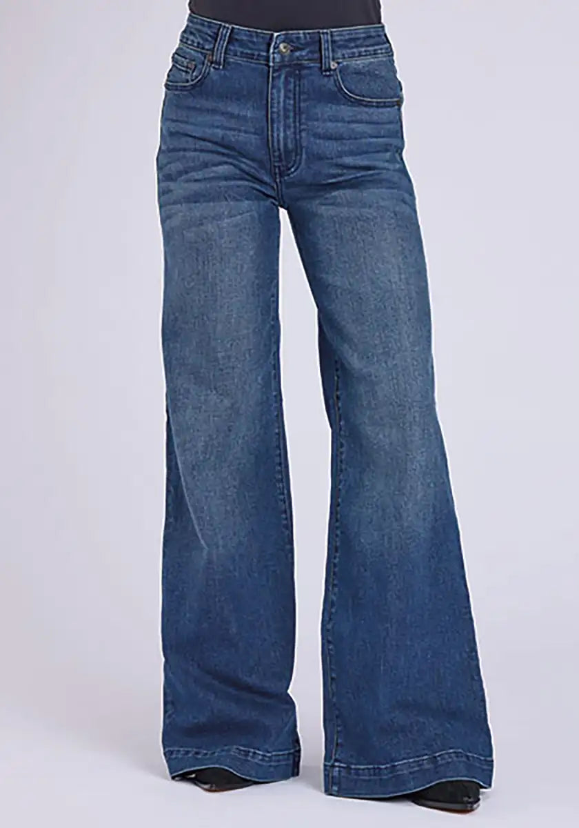 Wide Leg Jeans Medium Wash