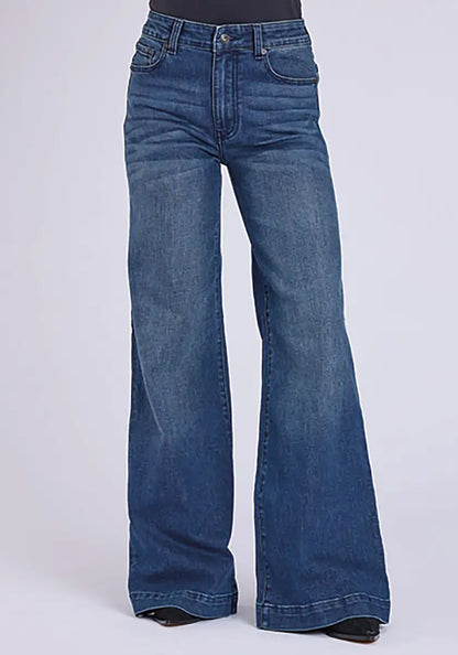 Wide Leg Jeans Medium Wash