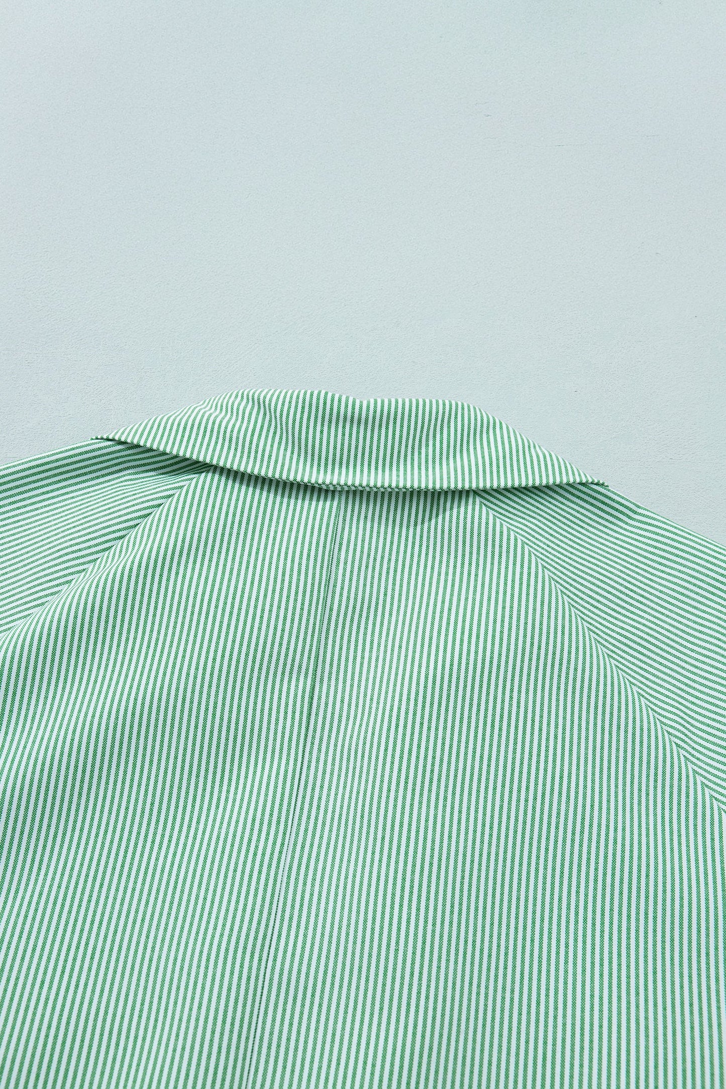 Plus Collar Tie Sleeve Blouse