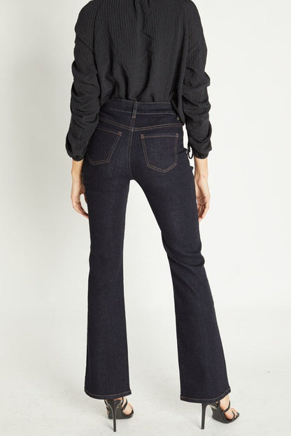 Classic Bootcut Jeans Dark Rinse
