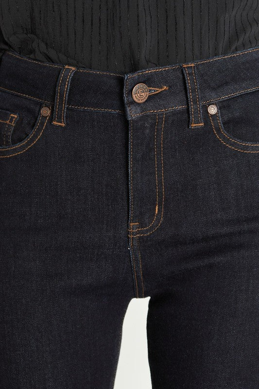 Classic Bootcut Jeans Dark Rinse
