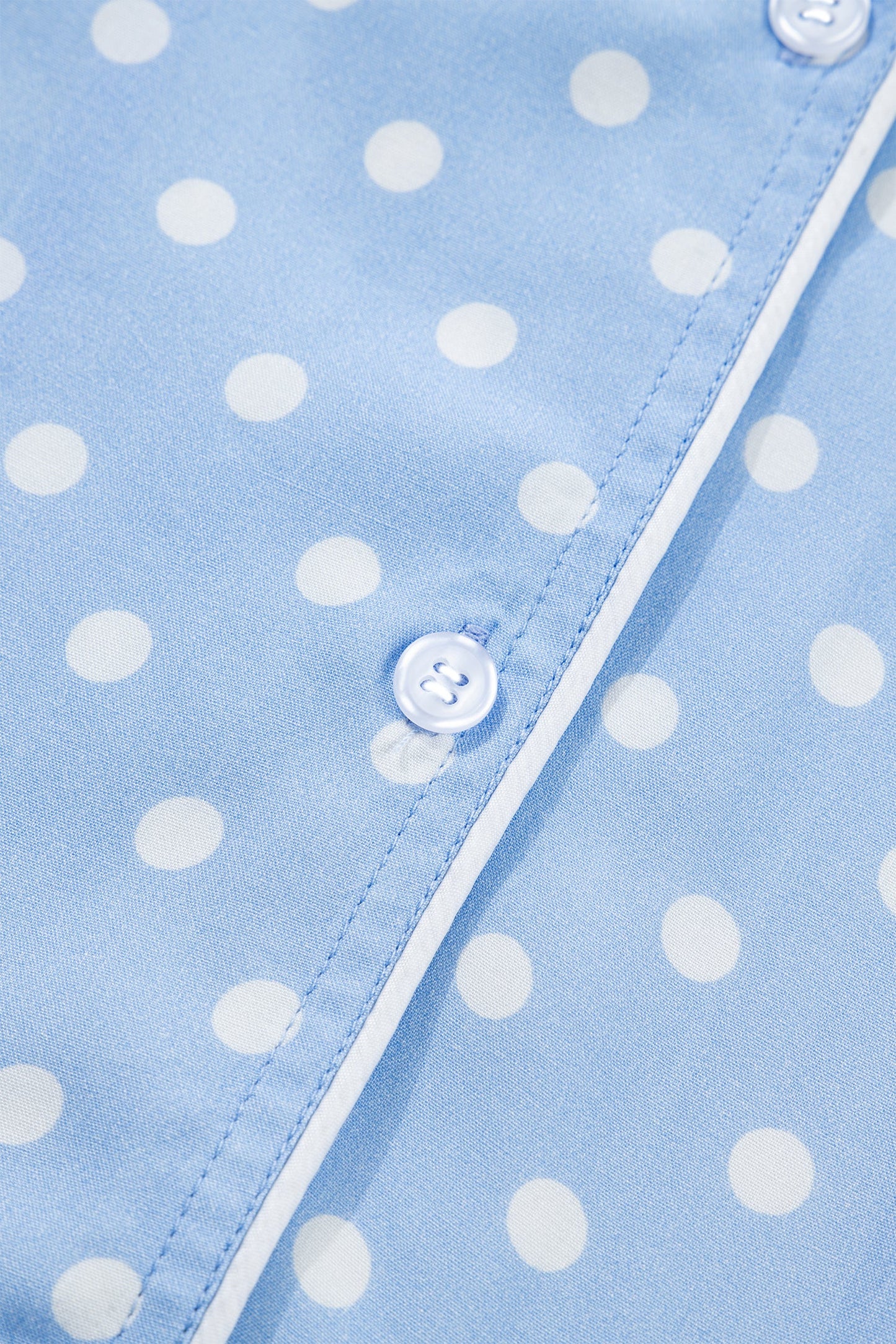 Sky Blue Soft Short Pajama Set