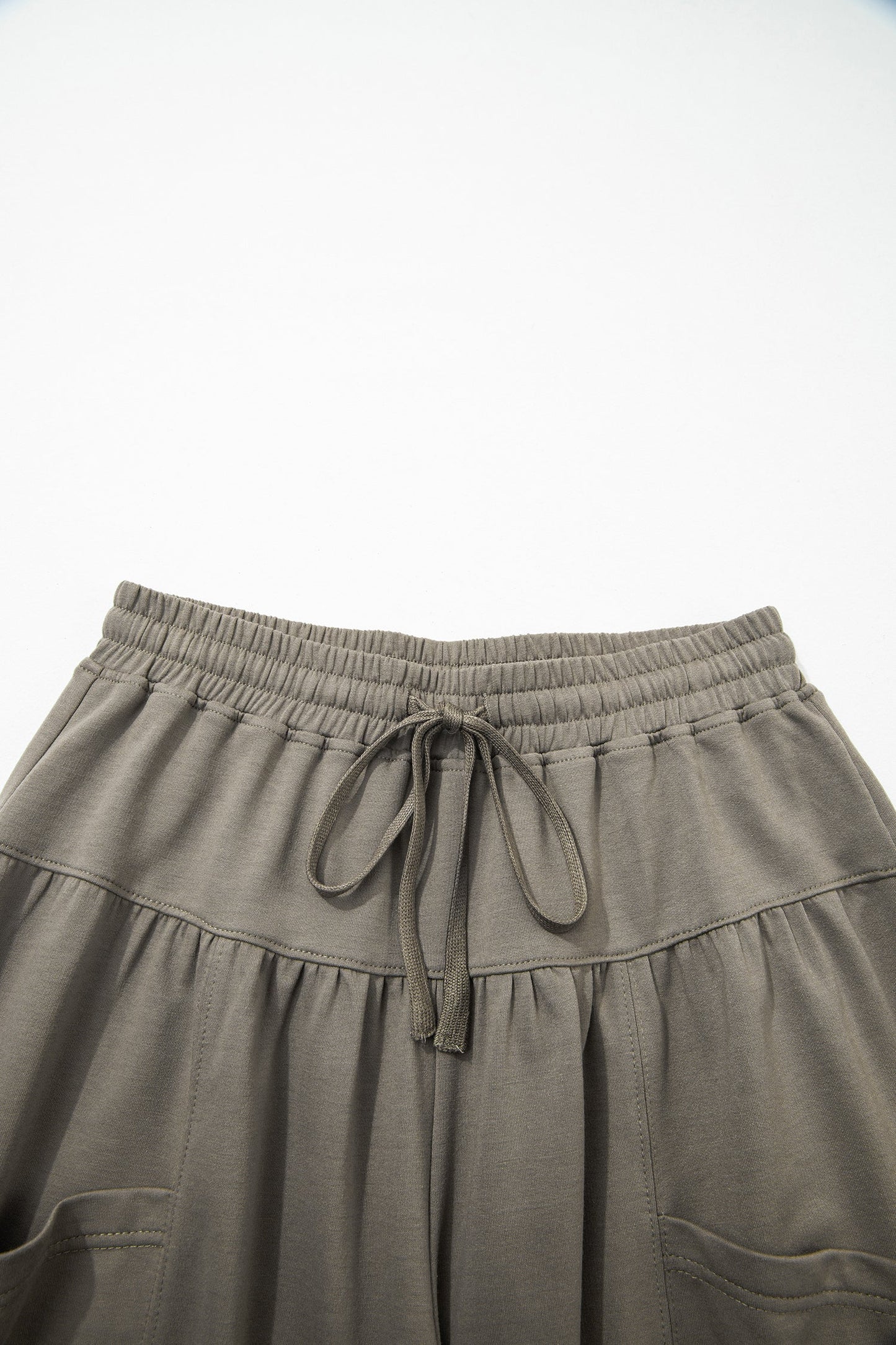 Casual Drawstring Relaxed Leg Pants