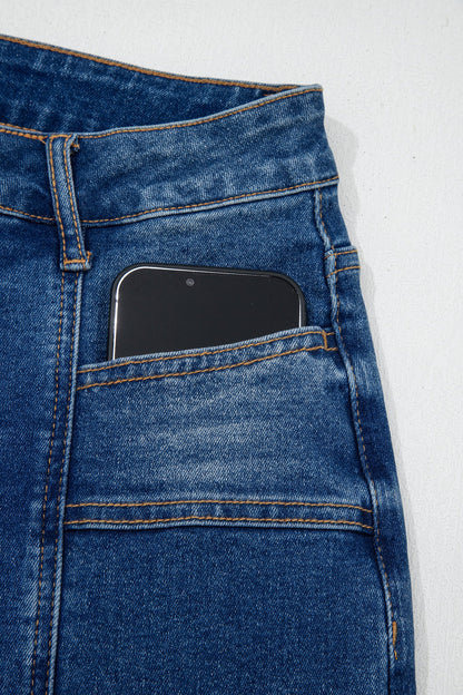 Seam Detail Shift Jeans