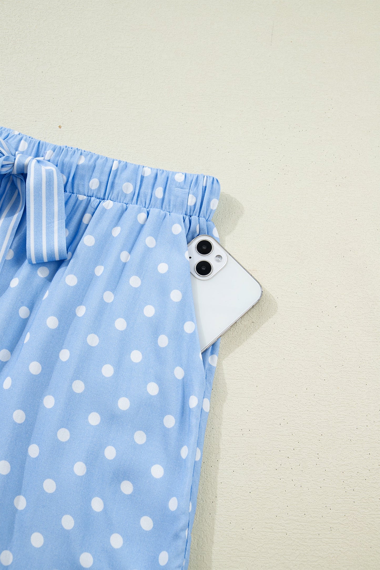 Sky Blue Soft Short Pajama Set