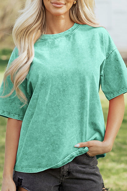 Mineral Washed Oversize Tee