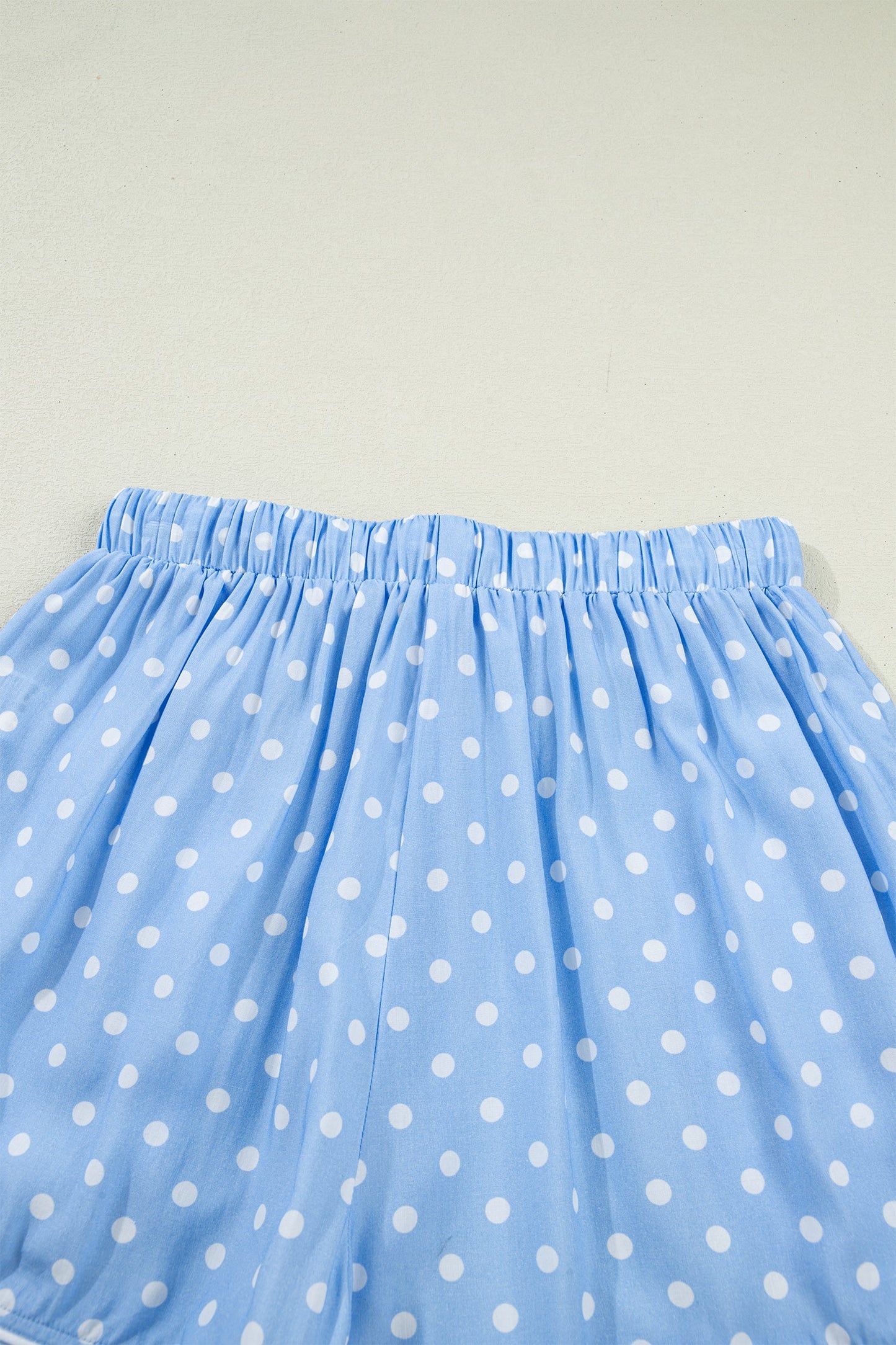 Sky Blue Soft Short Pajama Set