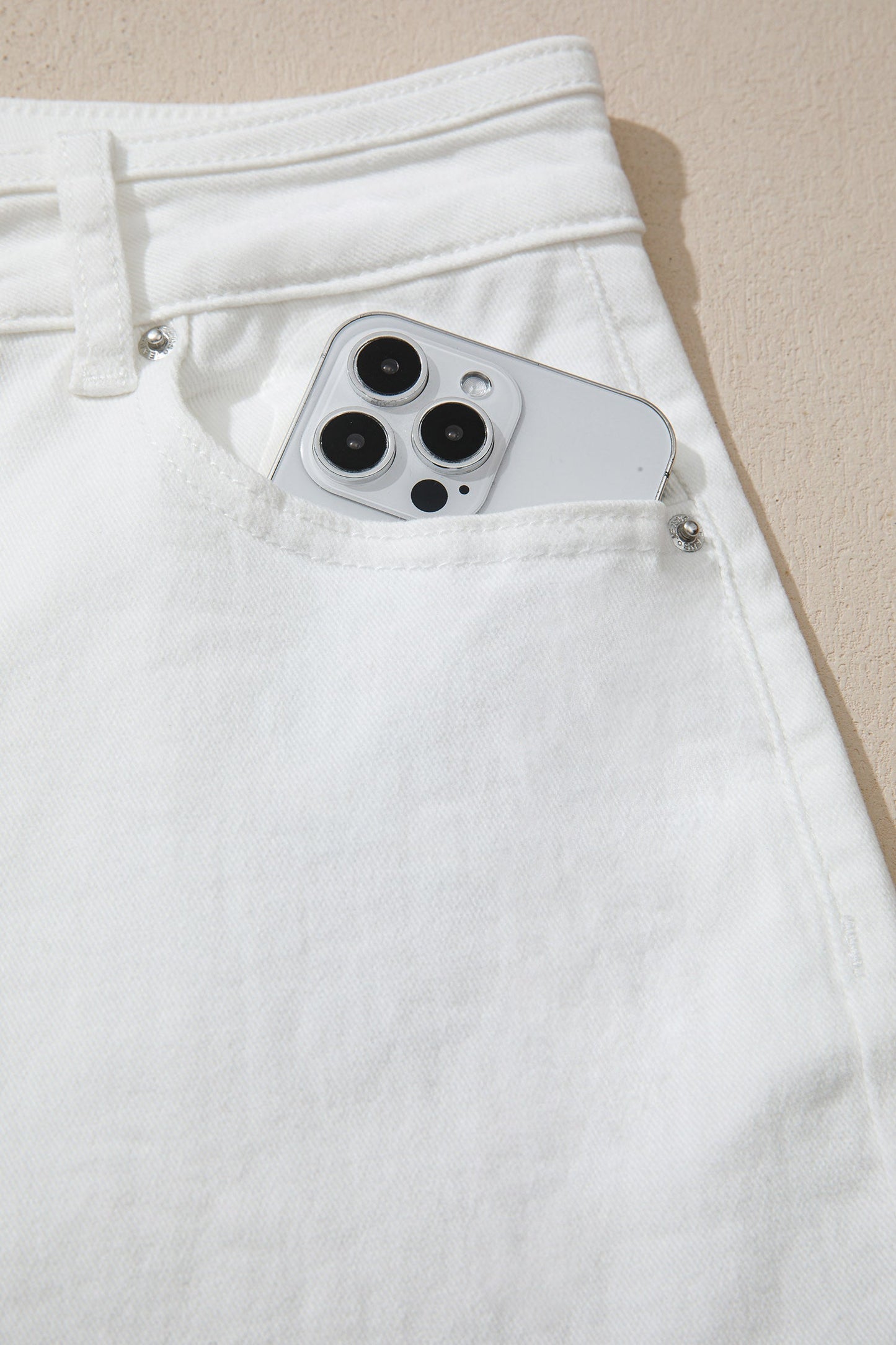 Color Loose Jeans
