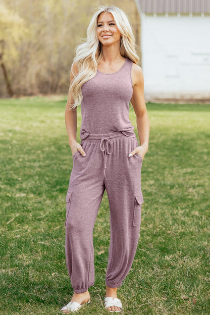 Orchid Casual Tank & Pants Set