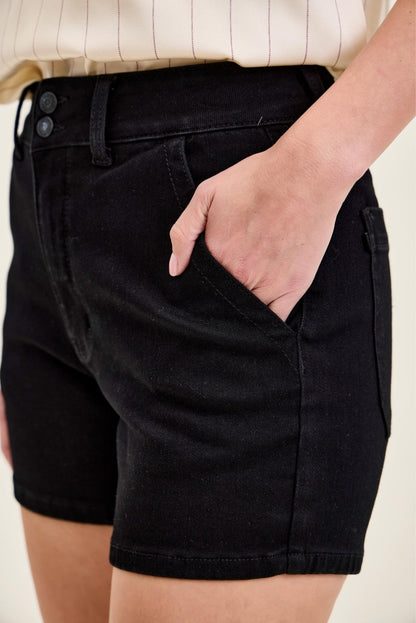 Trouser Shorts Black