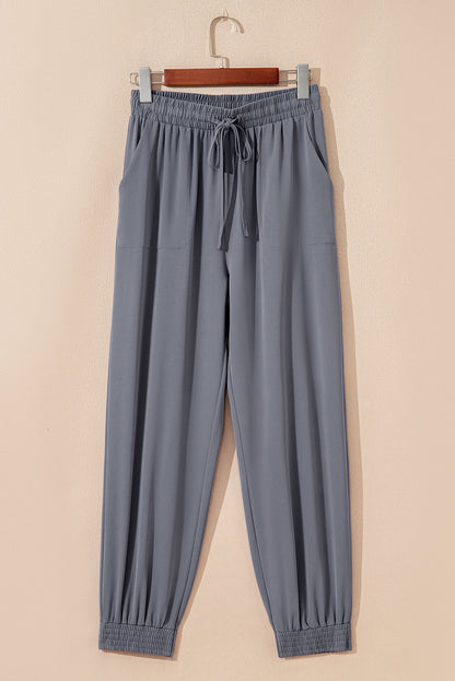 Waistband Jogger Pants Grey