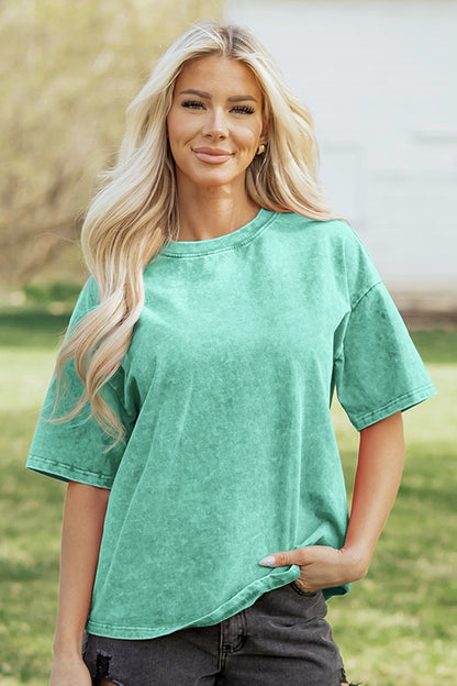 Mineral Washed Oversize Tee