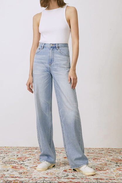 High Rise Wide Jeans