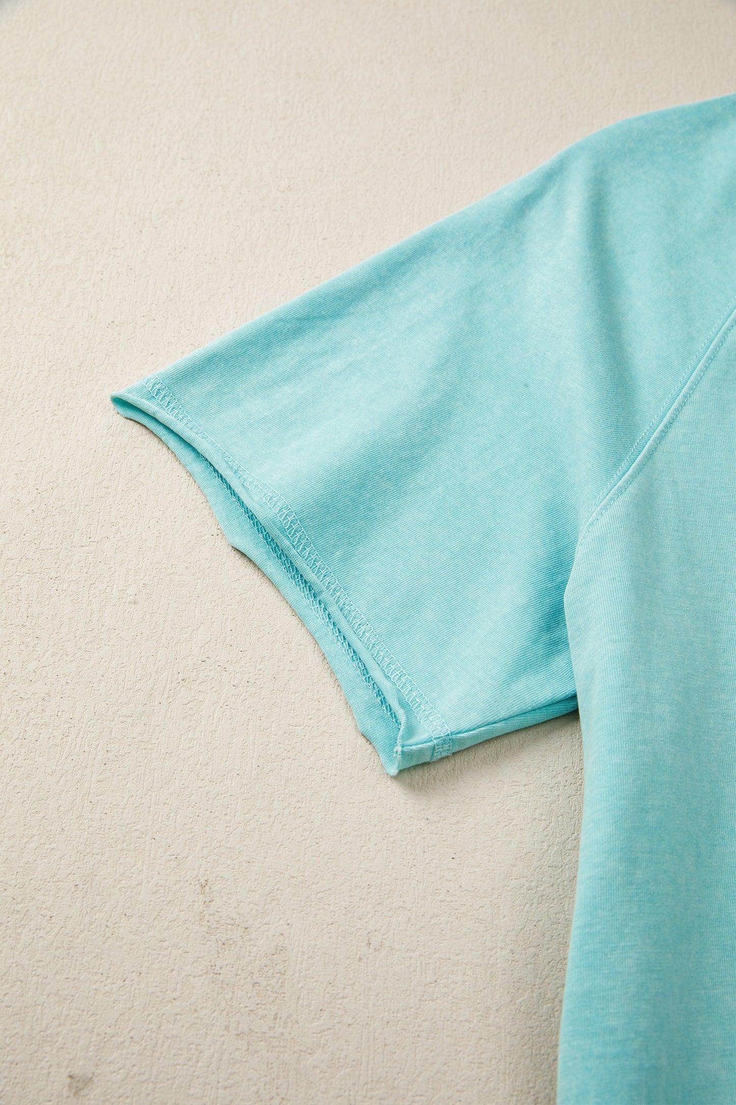 Boxy Cropped Tee Green