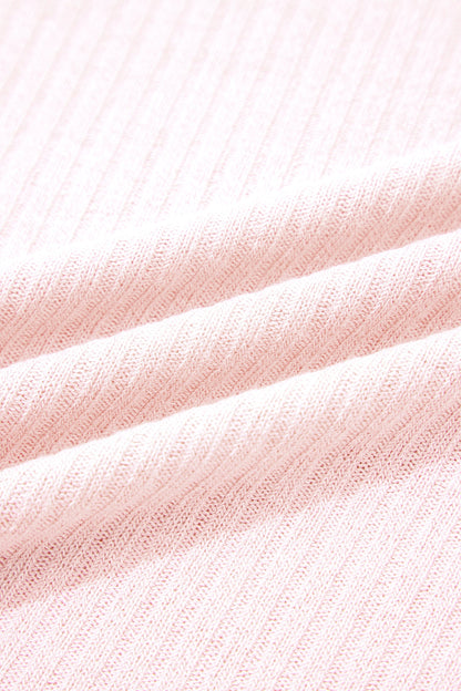 Ribbed Collar Shirt