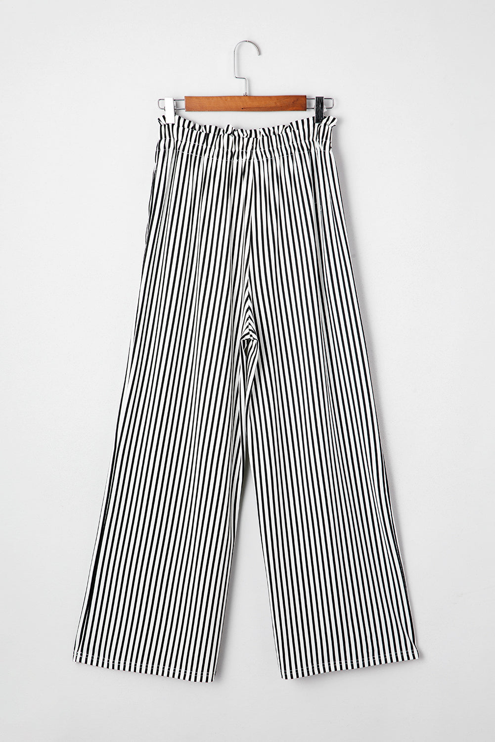 Loose Straight Striped Casual Pants
