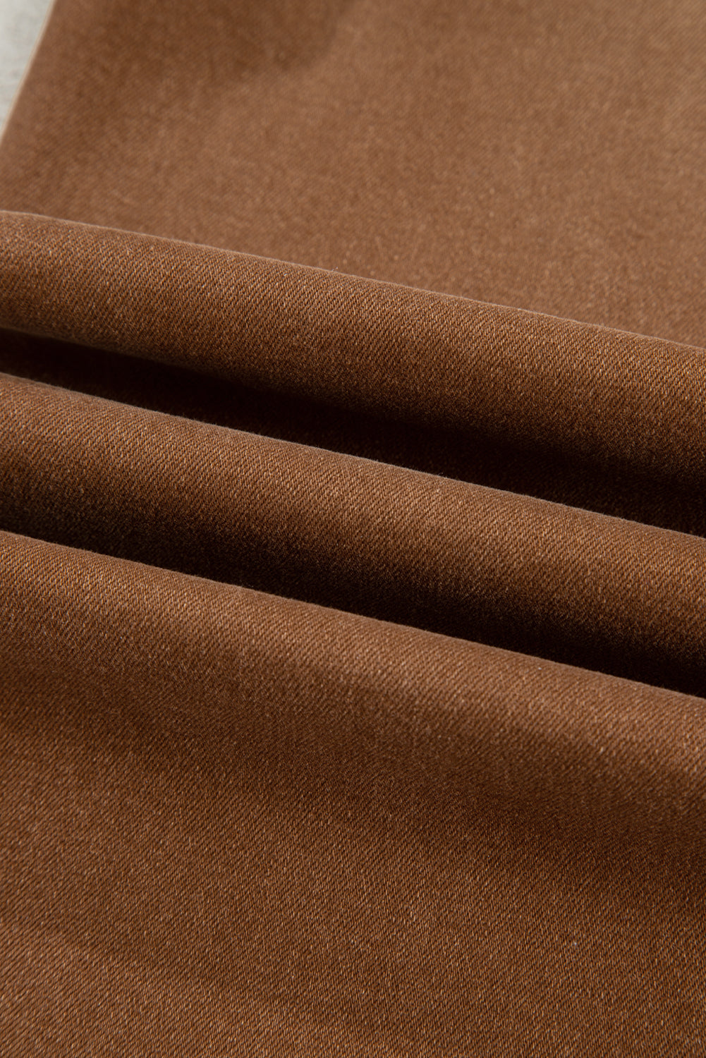 High Rise Wide Leg Jeans Chestnut Breen