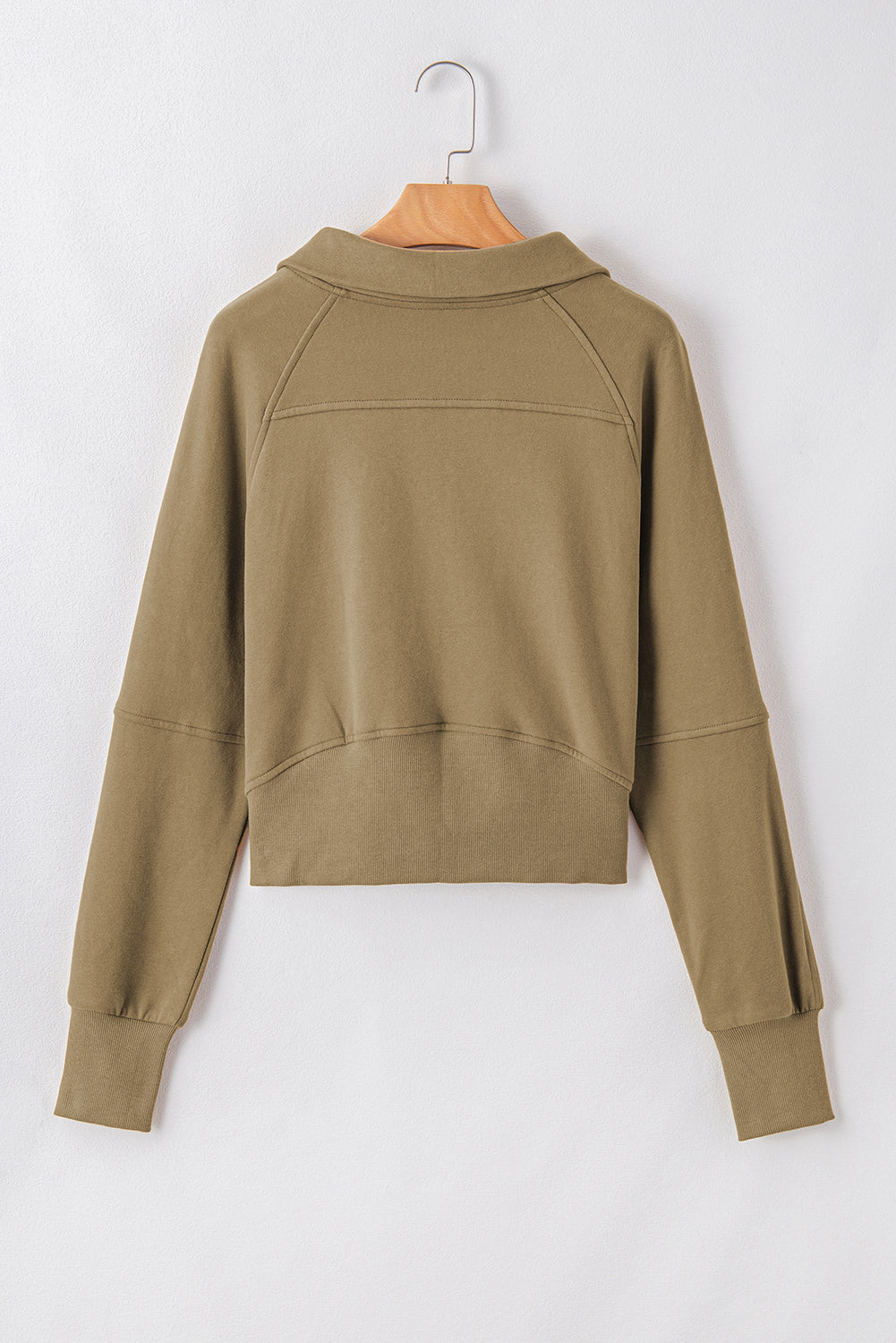 Stand Collar Pocket Pullover Elmwood