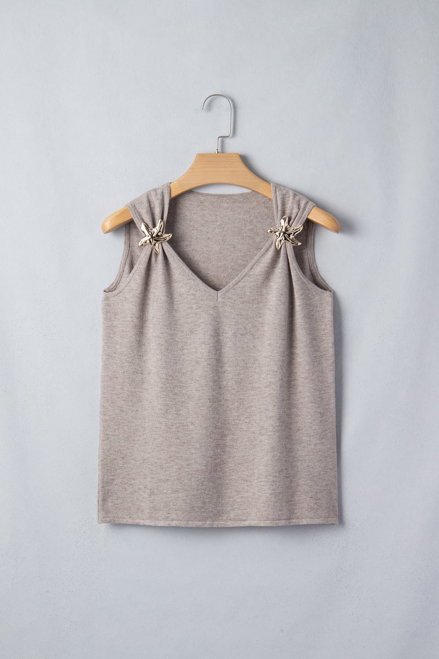 Star Detail Sweater Tank