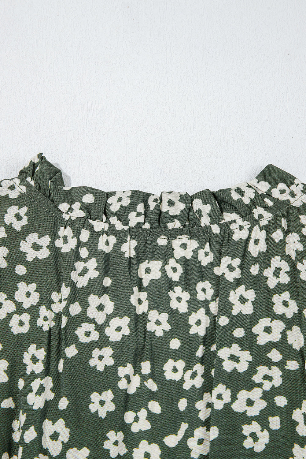 Hazel Print Sleeveless V-neck Dress