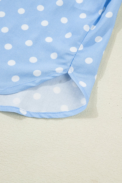 Sky Blue Soft Short Pajama Set
