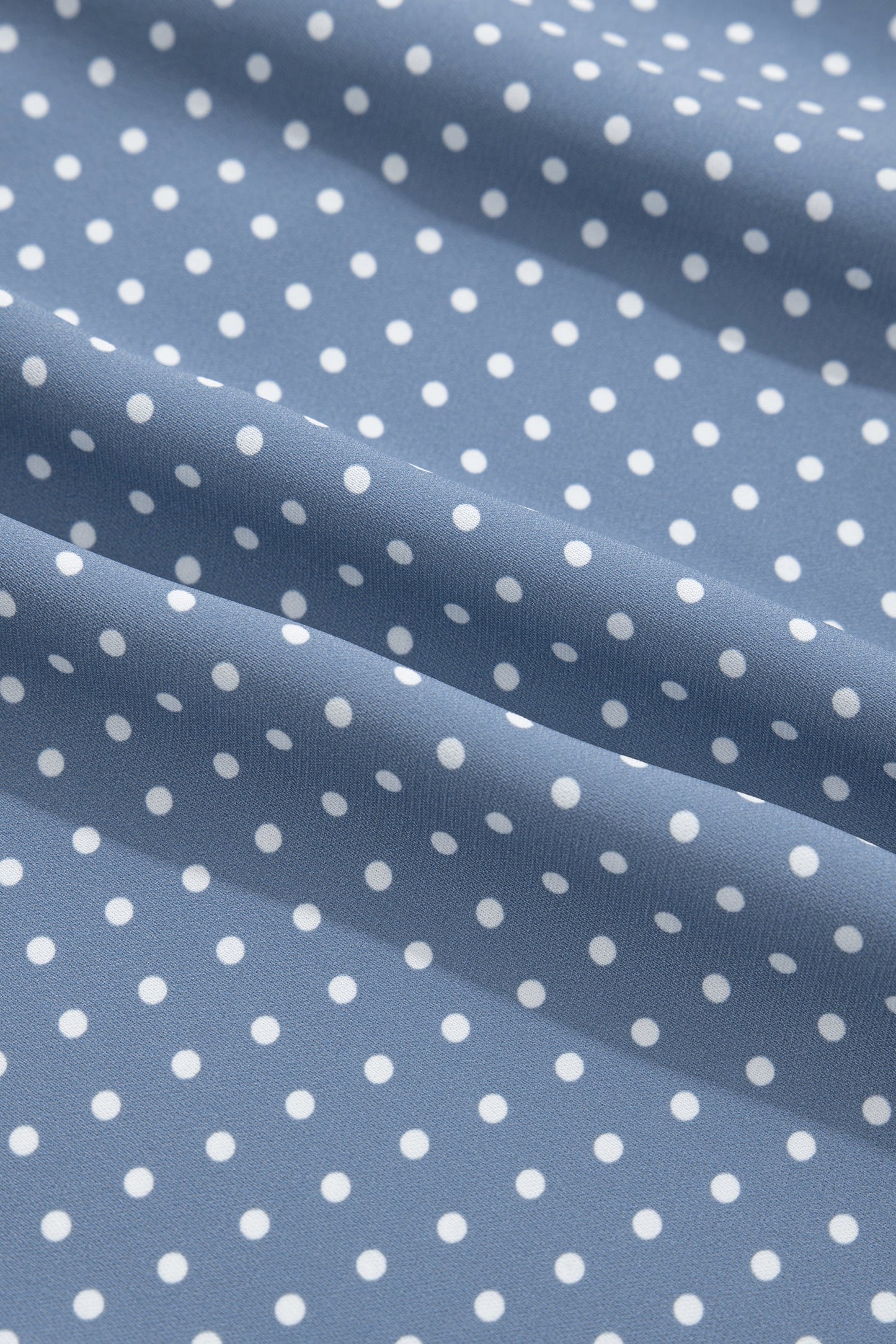 Cuffed Dot Short Sleeve Button Shirt