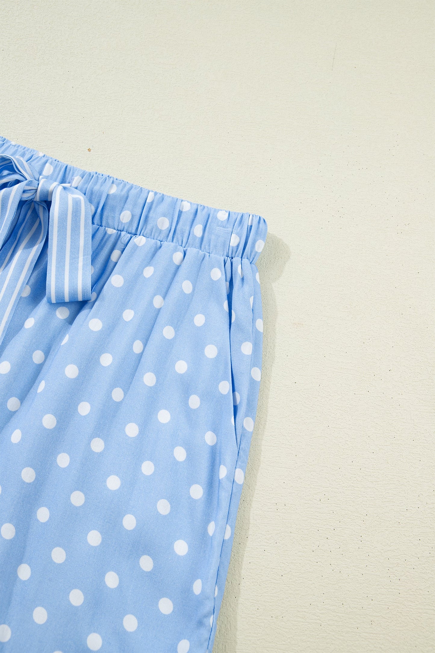Sky Blue Soft Short Pajama Set