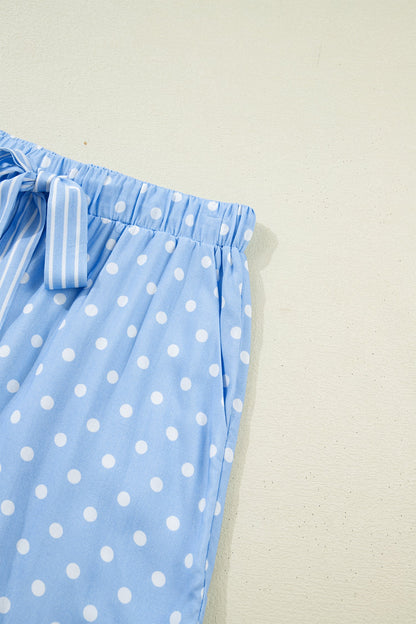 Sky Blue Soft Short Pajama Set