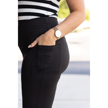 Tummy Control High Waist Gaucho Pants