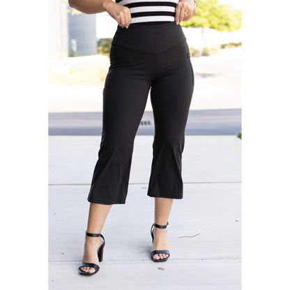Tummy Control High Waist Gaucho Pants