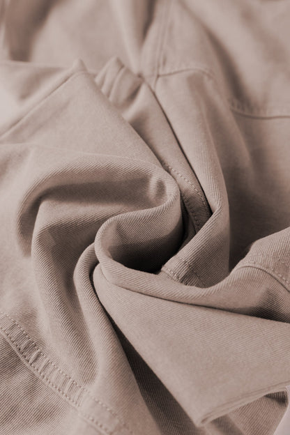 Exposed Seam Wide Leg Cargo Pants