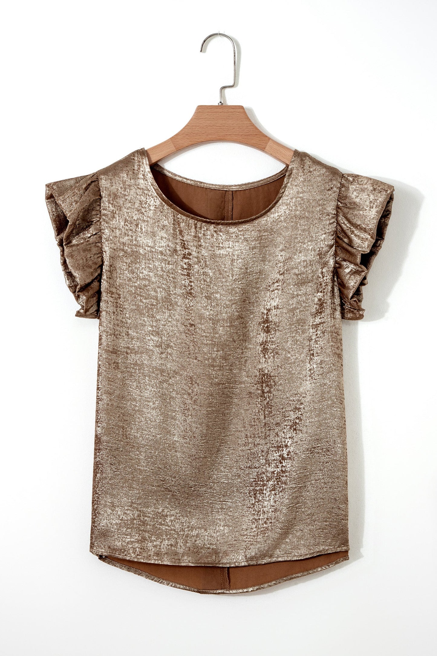 Metallic Top Gold