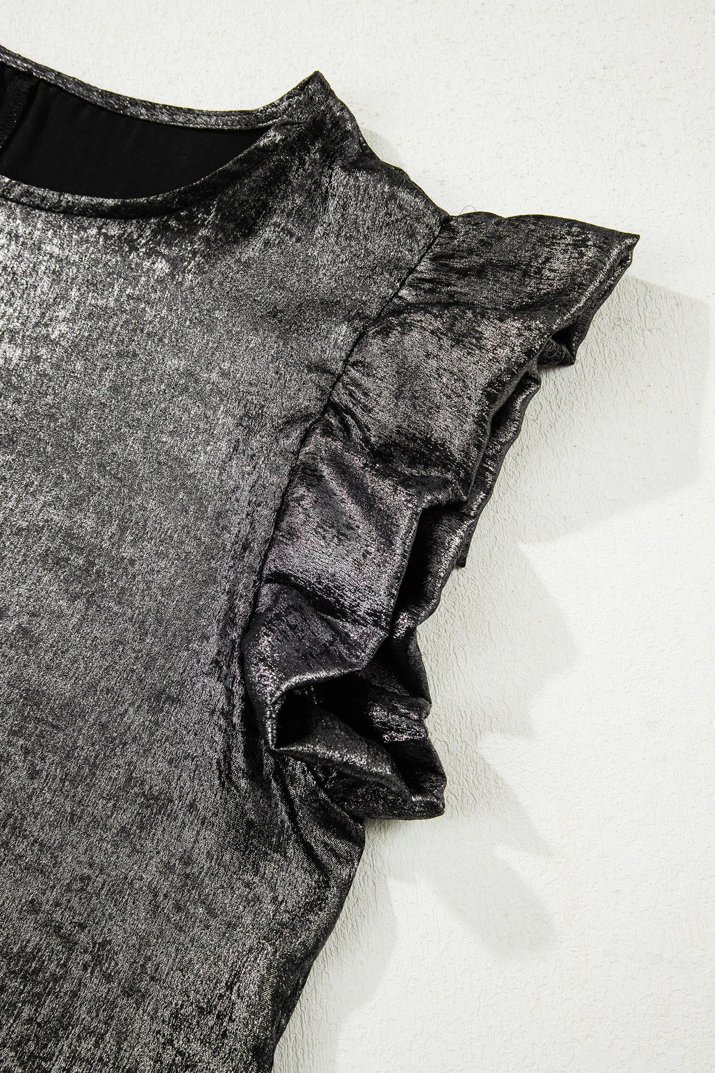 Metallic Top Silver